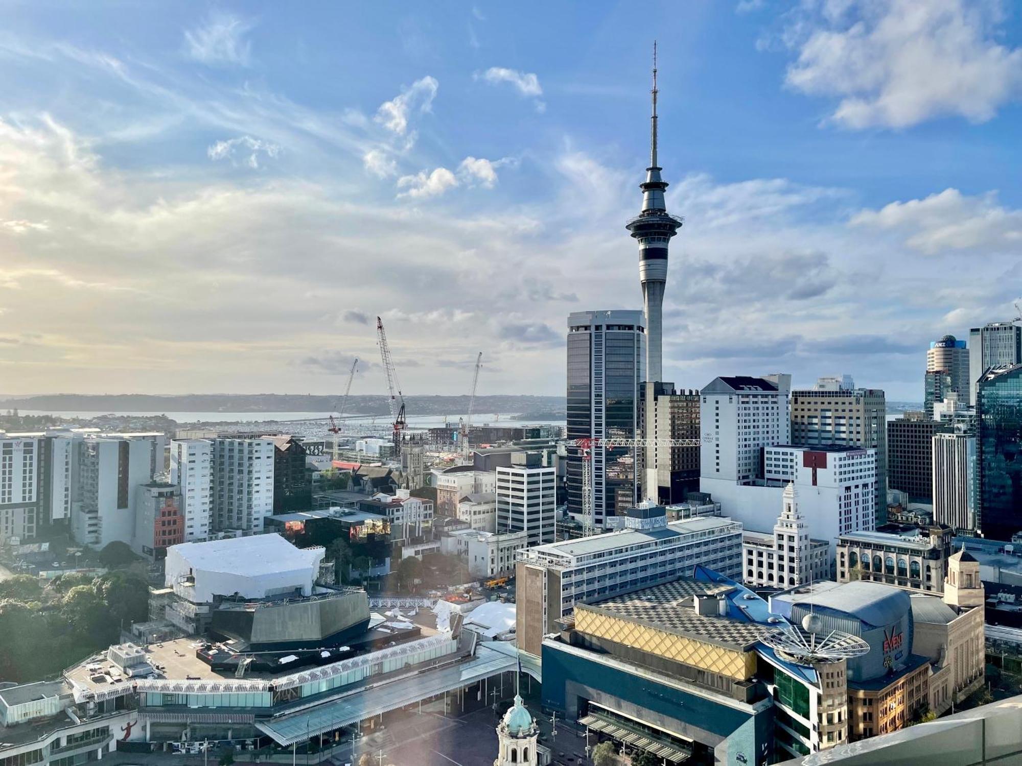 Stunning 3 Bedroom Penthouse Apt In Auckland Cbd Exterior photo